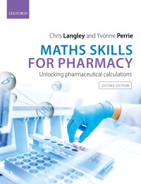 Cover image: Maths Skills for Pharmacy 2nd edition 9780192608802