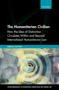 Cover image: The Humanitarian Civilian 9780198863816