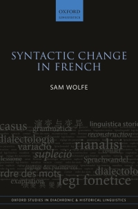 Imagen de portada: Syntactic Change in French 9780198864318