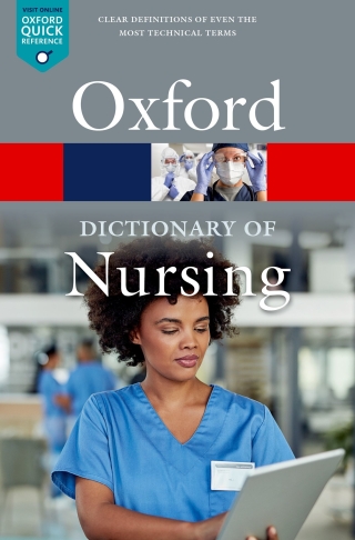 Cover image: A Dictionary of Nursing 8th edition 9780191896705