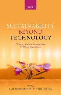 Cover image: Sustainability Beyond Technology 9780198864929