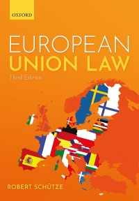Cover image: European Union Law 3rd edition 9780198864660