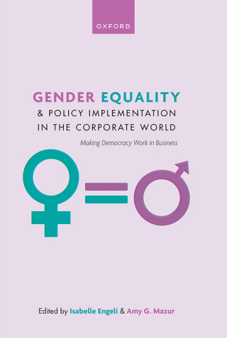 Cover image: Gender Equality and Policy Implementation in the Corporate World 9780192634474