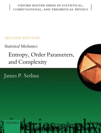 Imagen de portada: Statistical Mechanics: Entropy, Order Parameters, and Complexity 2nd edition 9780198865254