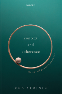 Cover image: Context and Coherence 9780198865469