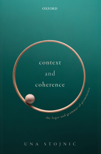 Imagen de portada: Context and Coherence 9780198865469