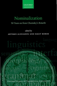 Cover image: Nominalization 1st edition 9780198865582