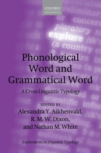 Cover image: Phonological Word and Grammatical Word 1st edition 9780198865681