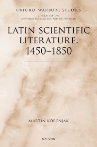 Omslagafbeelding: Latin Scientific Literature, 1450-1850 9780198866053