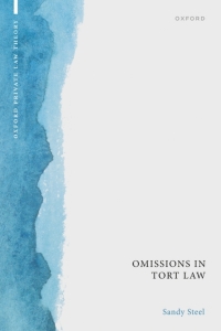 Cover image: Omissions in Tort Law 1st edition 9780198866596