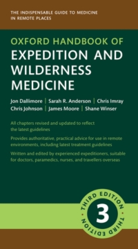 Cover image: Oxford Handbook of Expedition and Wilderness Medicine 3rd edition 9780192636843
