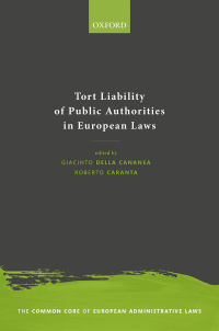 Cover image: Tort Liability of Public Authorities in European Laws 1st edition 9780198867555