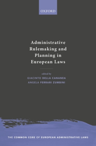 Cover image: Administrative Rulemaking and Planning in European Laws 1st edition 9780198867616