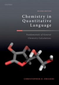 Omslagafbeelding: Chemistry in Quantitative Language 2nd edition 9780198867784