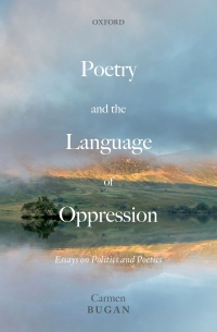 Imagen de portada: Poetry and the Language of Oppression 9780192638762