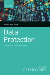 Imagen de portada: Data Protection 6th edition 9780198853565