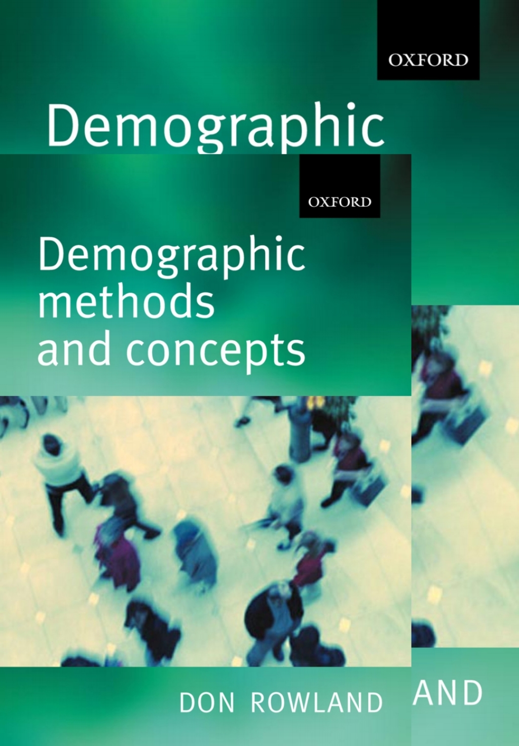 Demographic Methods and Concepts