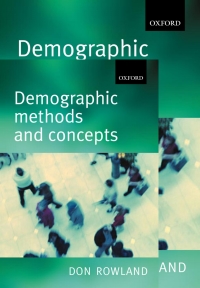 Cover image: Demographic Methods and Concepts 9780198752639