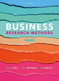 Omslagafbeelding: Business Research Methods 6th edition 9780198869443