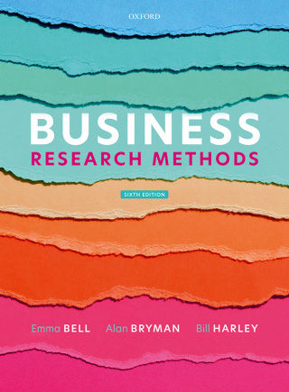 Cover image: Business Research Methods 6th edition 9780198869443