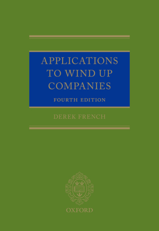 Immagine di copertina: Applications to Wind up Companies 4th edition 9780198869726