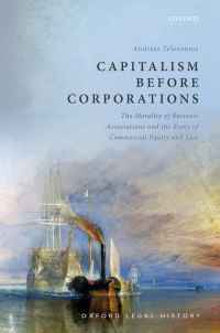 Cover image: Capitalism Before Corporations 1st edition 9780198870340