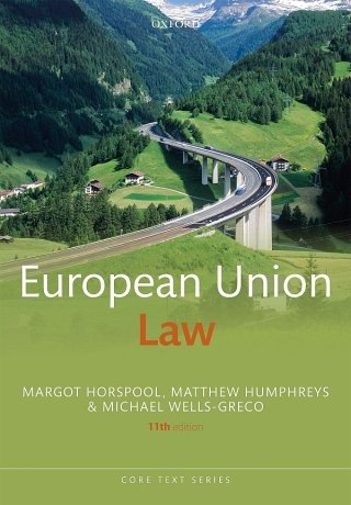 Cover image: European Union Law 11th edition 9780198870586