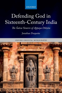 Cover image: Defending God in Sixteenth-Century India 9780192643575