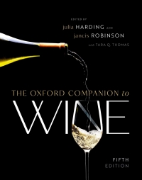 Cover image: The Oxford Companion to Wine 5th edition 9780198871316