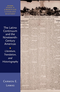 Cover image: The Latino Continuum and the Nineteenth-Century Americas 9780198871484