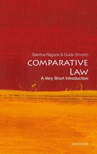 Cover image: Comparative Law: A Very Short Introduction 9780192893390