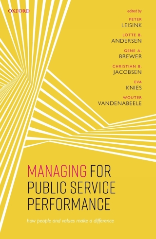 表紙画像: Managing for Public Service Performance 9780192645586
