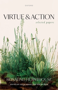 Cover image: Virtue and Action 9780192895844