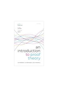 Cover image: An Introduction to Proof Theory 9780192895943