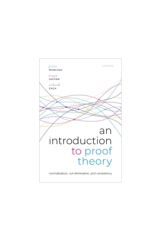 Cover image: An Introduction to Proof Theory 9780192895936