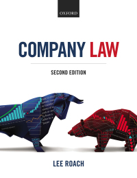 Cover image: Company Law 2nd edition 9780192895677