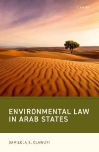 Imagen de portada: Environmental Law in Arab States 9780192896186