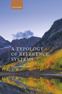 Omslagafbeelding: A Typology of Reference Systems 9780192896438