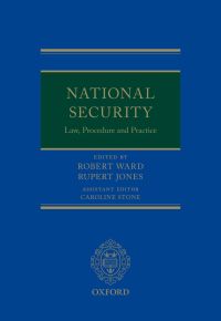 Cover image: National Security Law, Procedure, and Practice 9780192896483