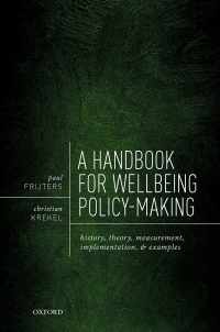 Cover image: A Handbook for Wellbeing Policy-Making 9780192896803