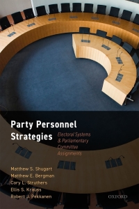Cover image: Party Personnel Strategies 9780192897053