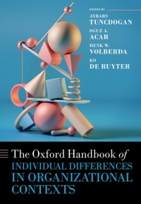 表紙画像: The Oxford Handbook of Individual Differences in Organizational Contexts 1st edition 9780192897114