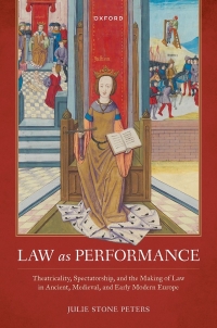 Cover image: Law as Performance 9780192898494