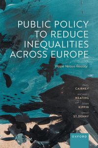 Titelbild: Public Policy to Reduce Inequalities across Europe 9780192898586