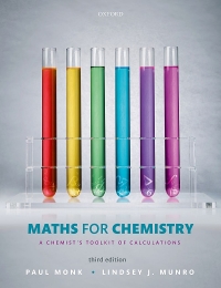 Imagen de portada: Maths for Chemistry 3rd edition 9780191070785