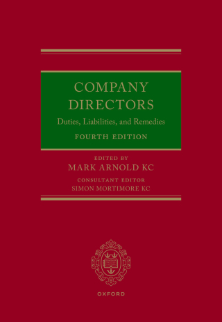 Imagen de portada: Company Directors 4th edition 9780192842879