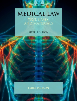 Cover image: Medical Law 6th edition 9780192843456