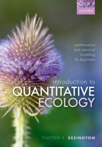 Imagen de portada: Introduction to Quantitative Ecology 9780192843487