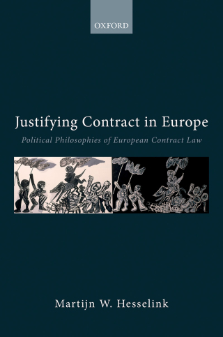 Cover image: Justifying Contract in Europe 9780192843654