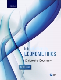 Cover image: Introduction to Econometrics 5th edition 9780199676828